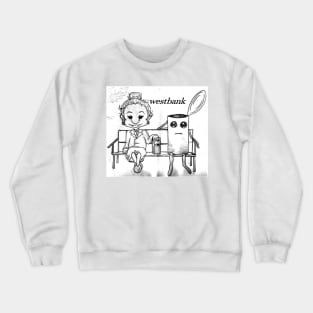 Westbank bus stops Crewneck Sweatshirt